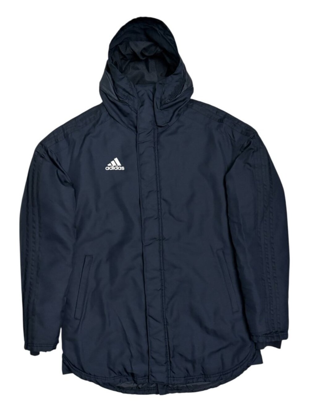 ADIDAS Soccer Insulated Winter Parka Jacket Coat Mens Medium